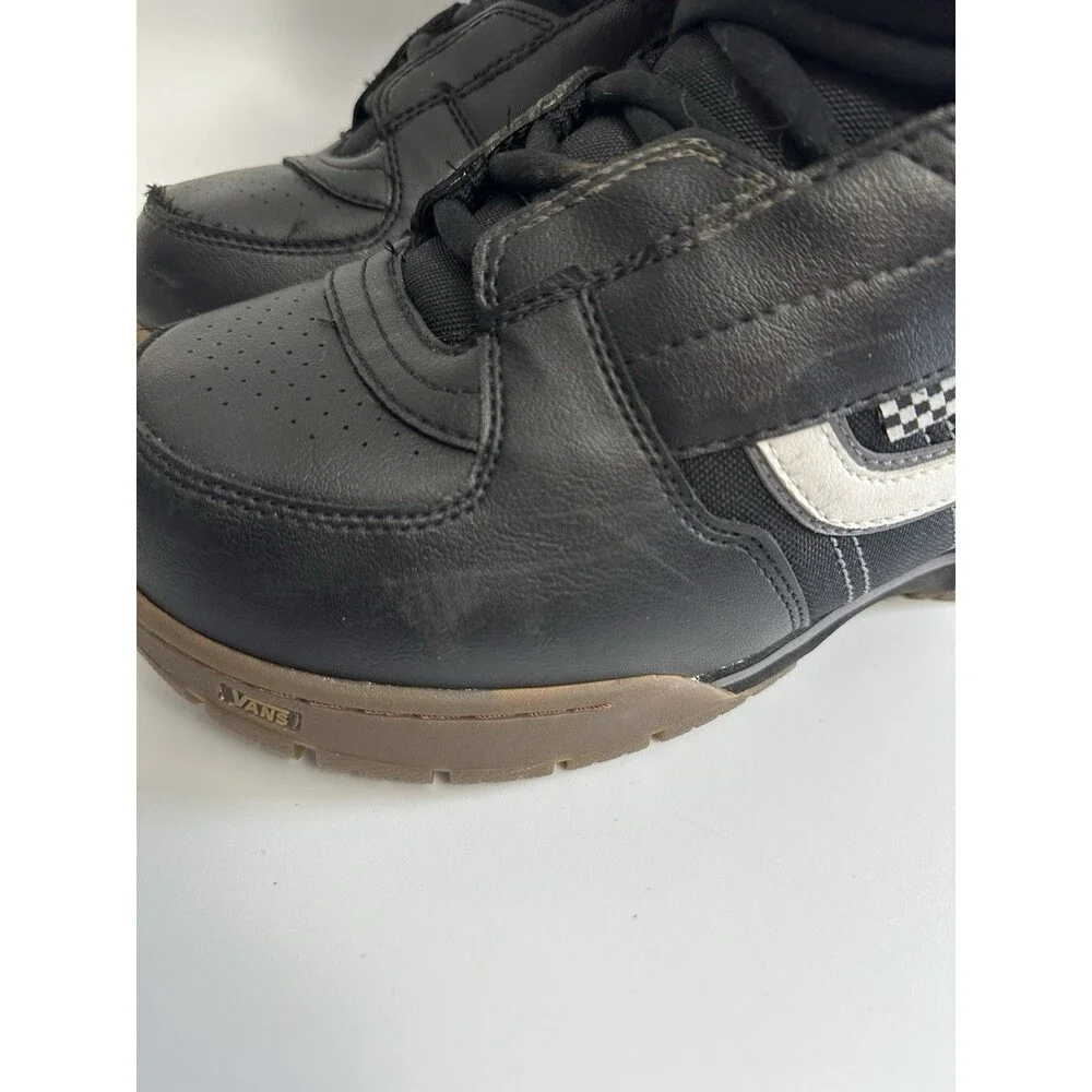 Vans Mantra Snowboard Boots Mens Size 10 Black Gum Sole Lace Up Snowboarding